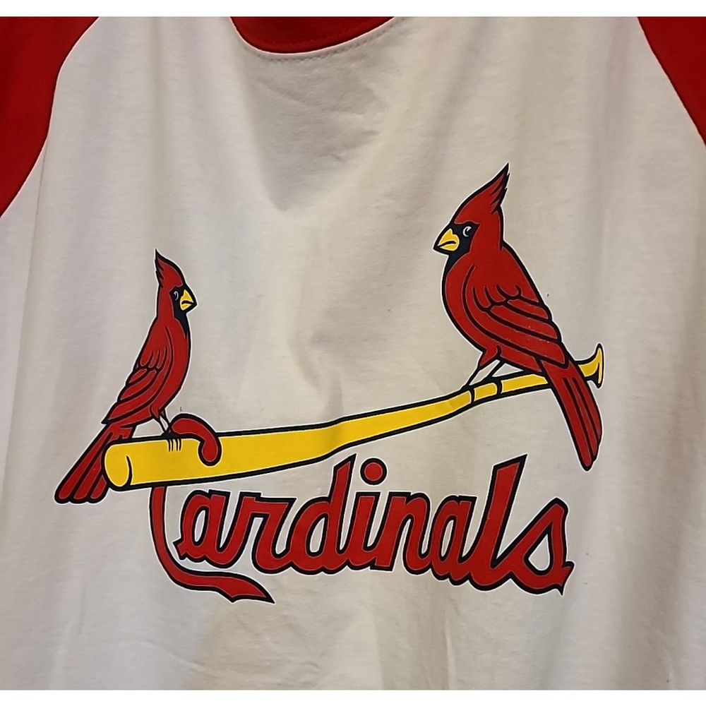 Vintage MLBPA Cardinals Pujols Long Sleeve Shirt 2XL XXL Majestic Players Choice - Picture 2 of 12